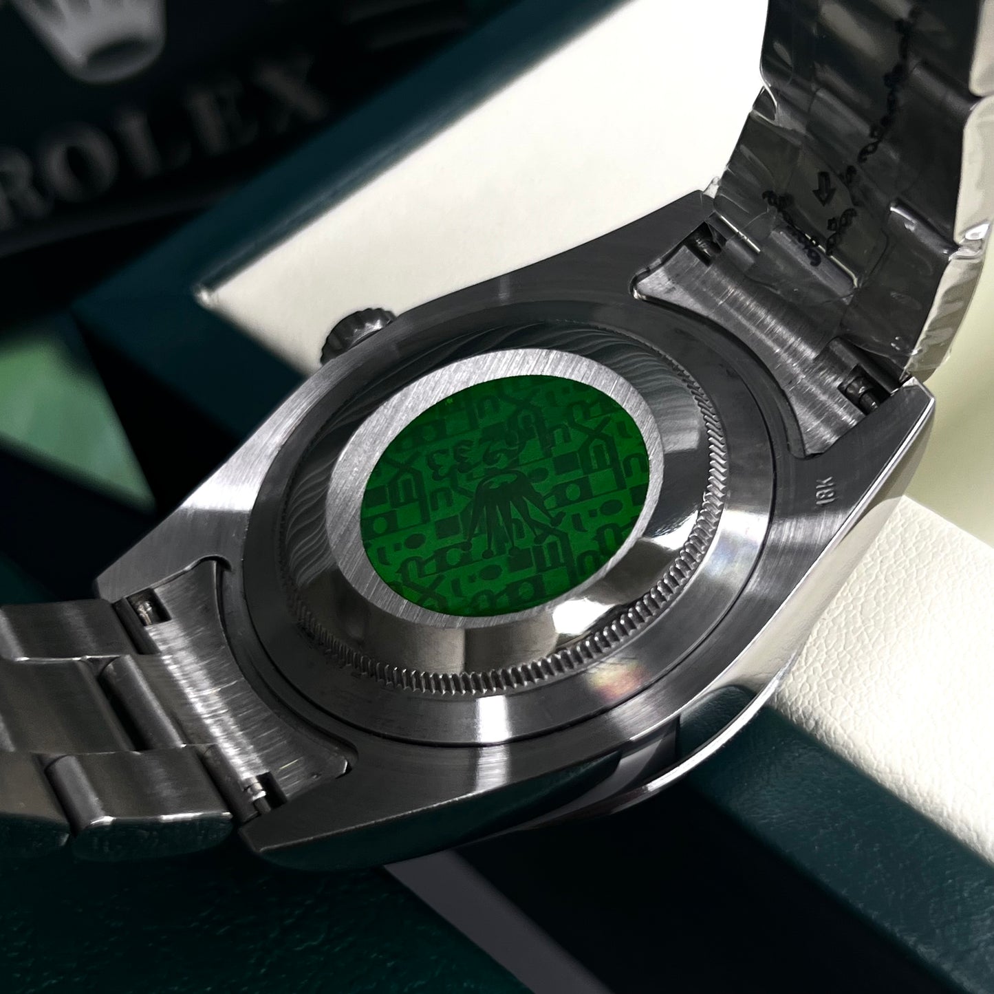 RLX OYSTER PERPETUAL 1.1 AUTOMÁTICO PARA HOMBRE REF FOREST GREEN