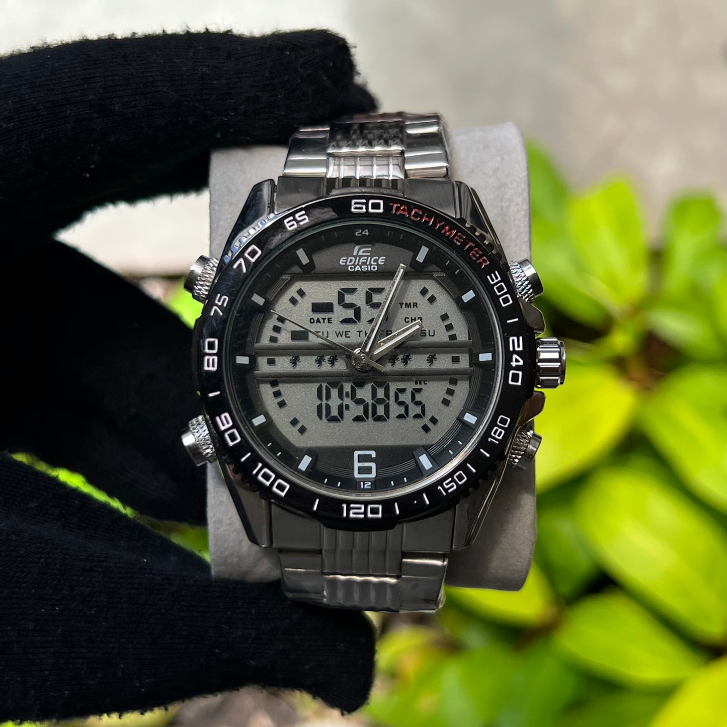 CASIO EDIFICE DOBLE HORA PARA HOMBRE REF PN2