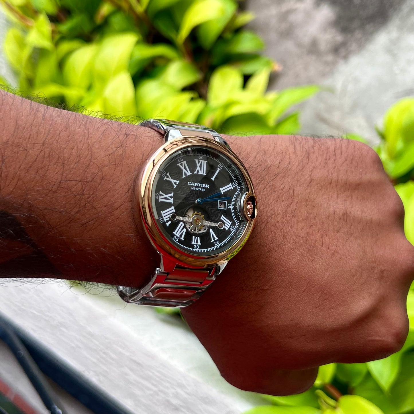 CARTIER ROMANO PARA HOMBRE REF-BRN