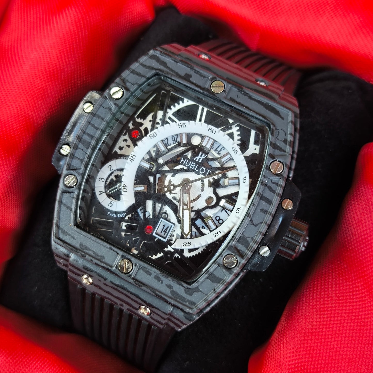 HUBLOT ESQUELETO PARA HOMBRE REF-EDS