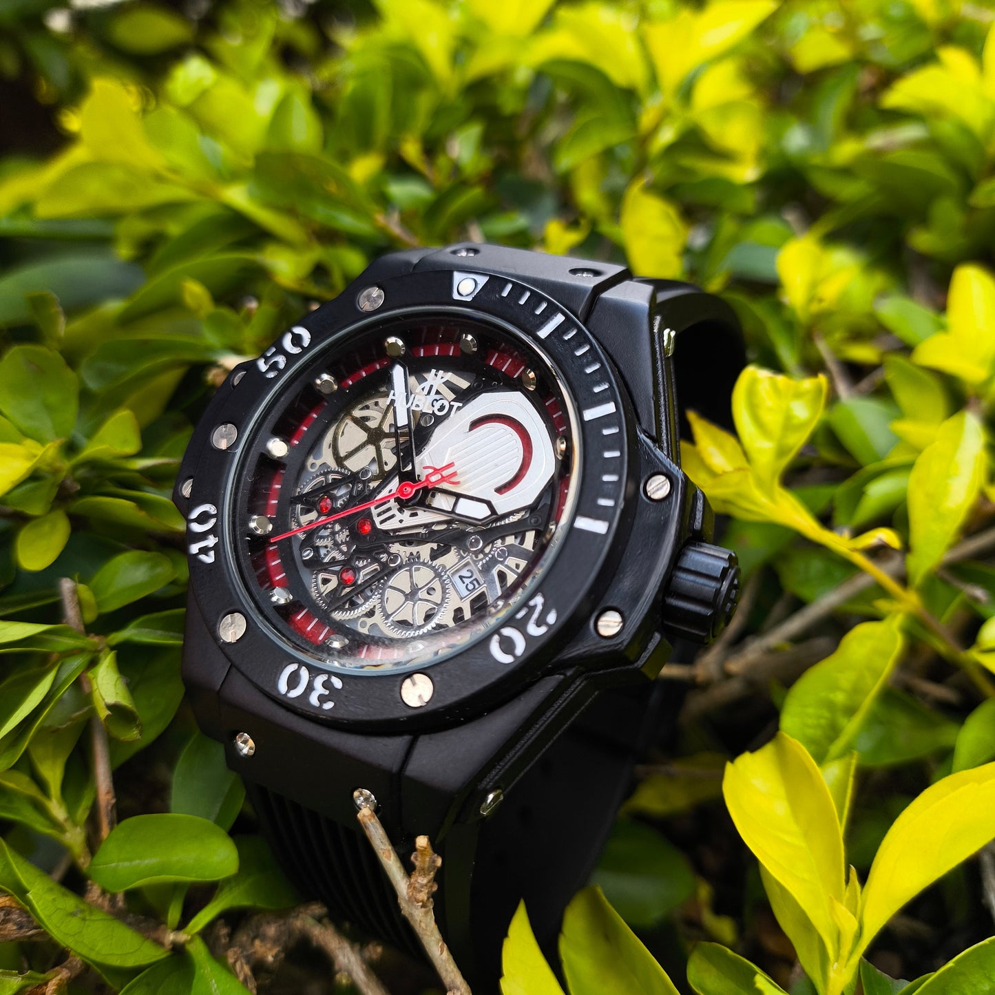 HUBLOT ESQUELETO PARA HOMBRE REF-NF