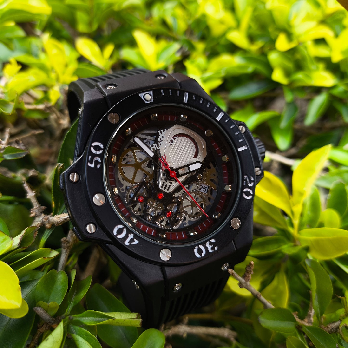 HUBLOT ESQUELETO PARA HOMBRE REF-NF
