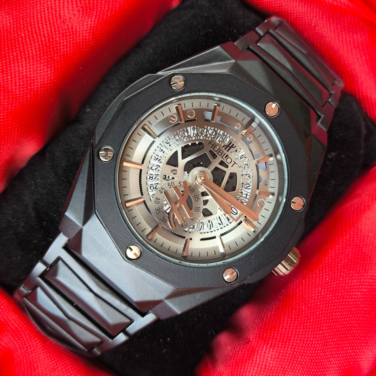 HUBLOT DIAMANTE PARA HOMBRE REF-NPP
