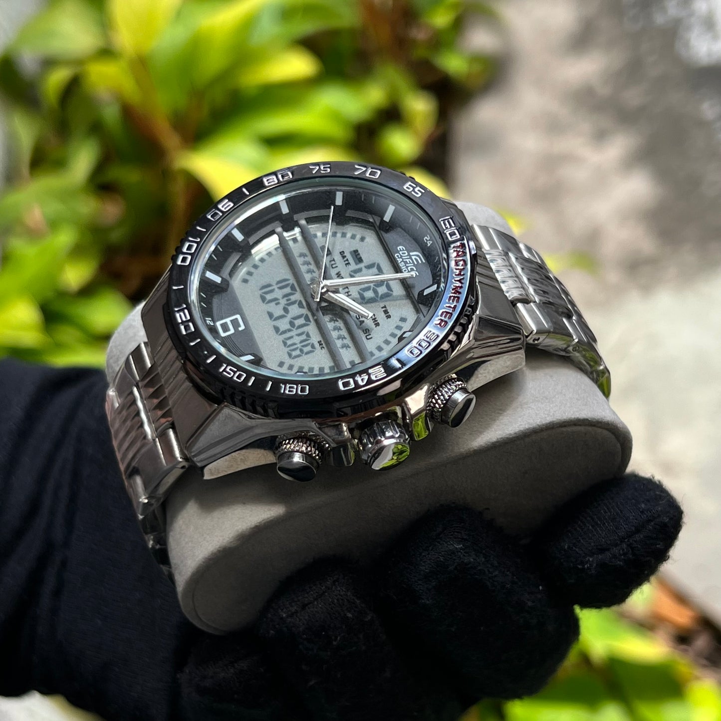 CASIO EDIFICE DOBLE HORA PARA HOMBRE REF PN2