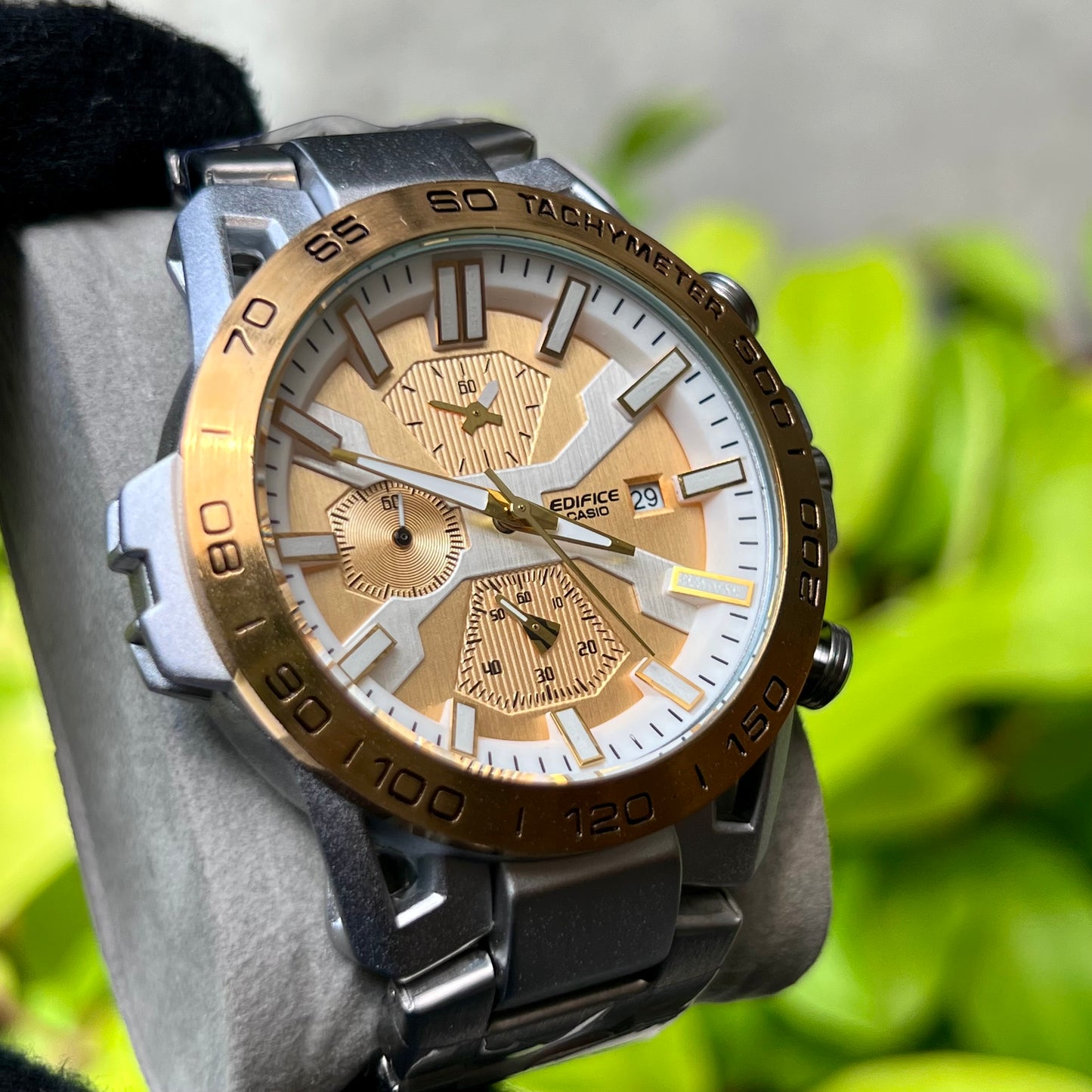 CASIO EDIFICE FUNCIONAL PARA HOMBRE REF EQB2000-PD2