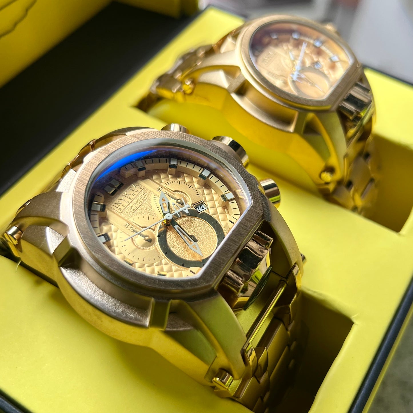 INVICTA BOLT ACERO PAREJA REF-D3