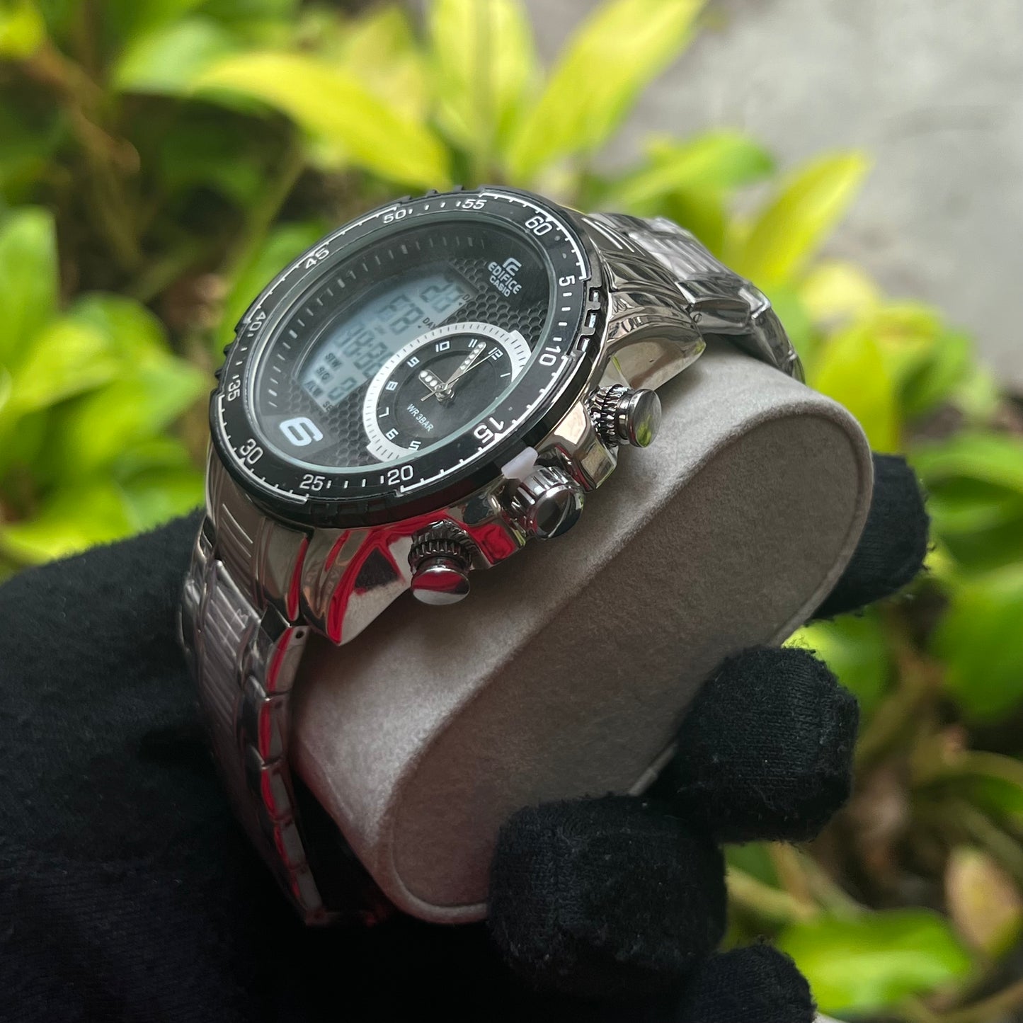CASIO EDIFICE DOBLE HORA PARA HOMBRE REF PN2