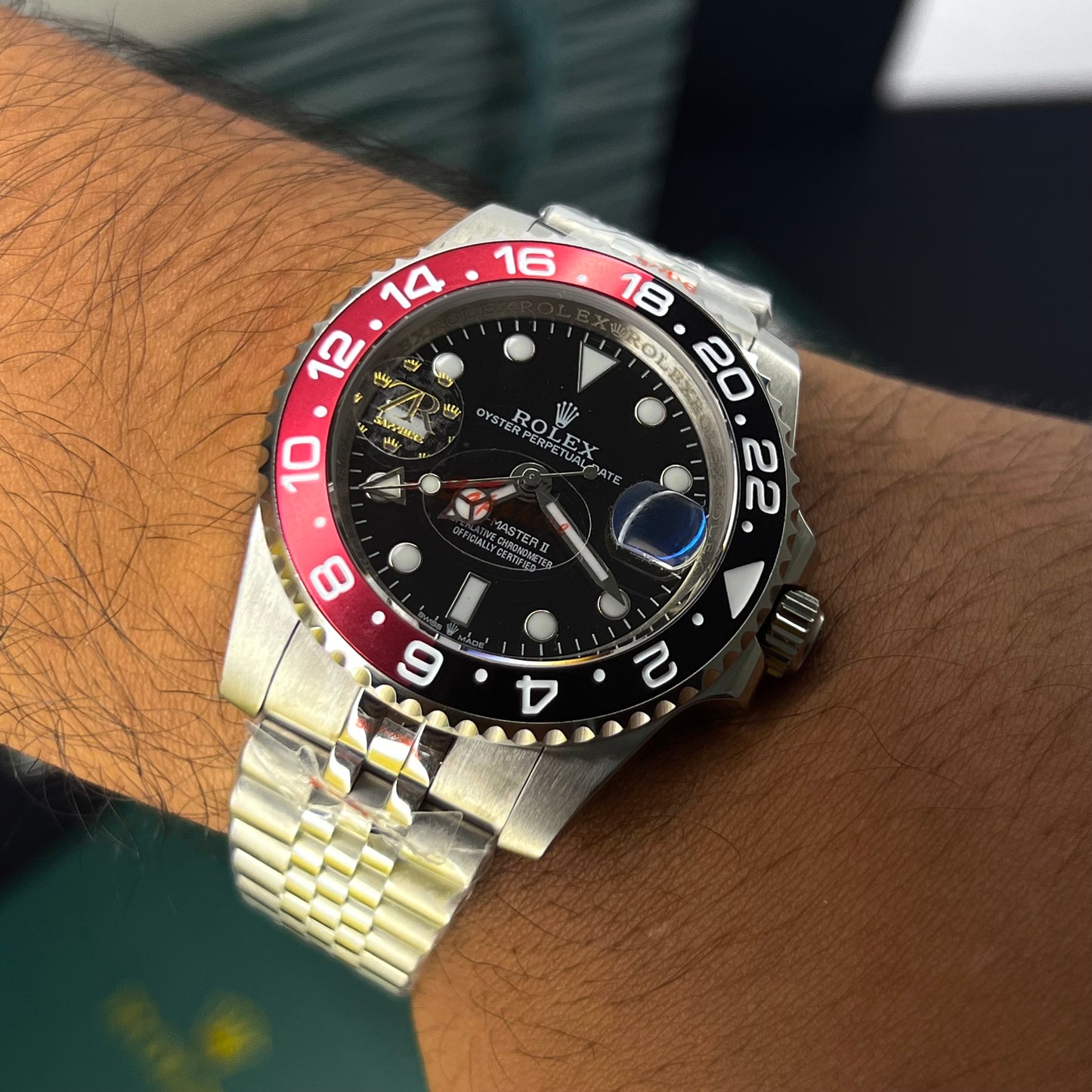 RLX GMT-MÁSTER ll 1.1 AUTOMÁTICO PARA HOMBRE REF-COCA COLA