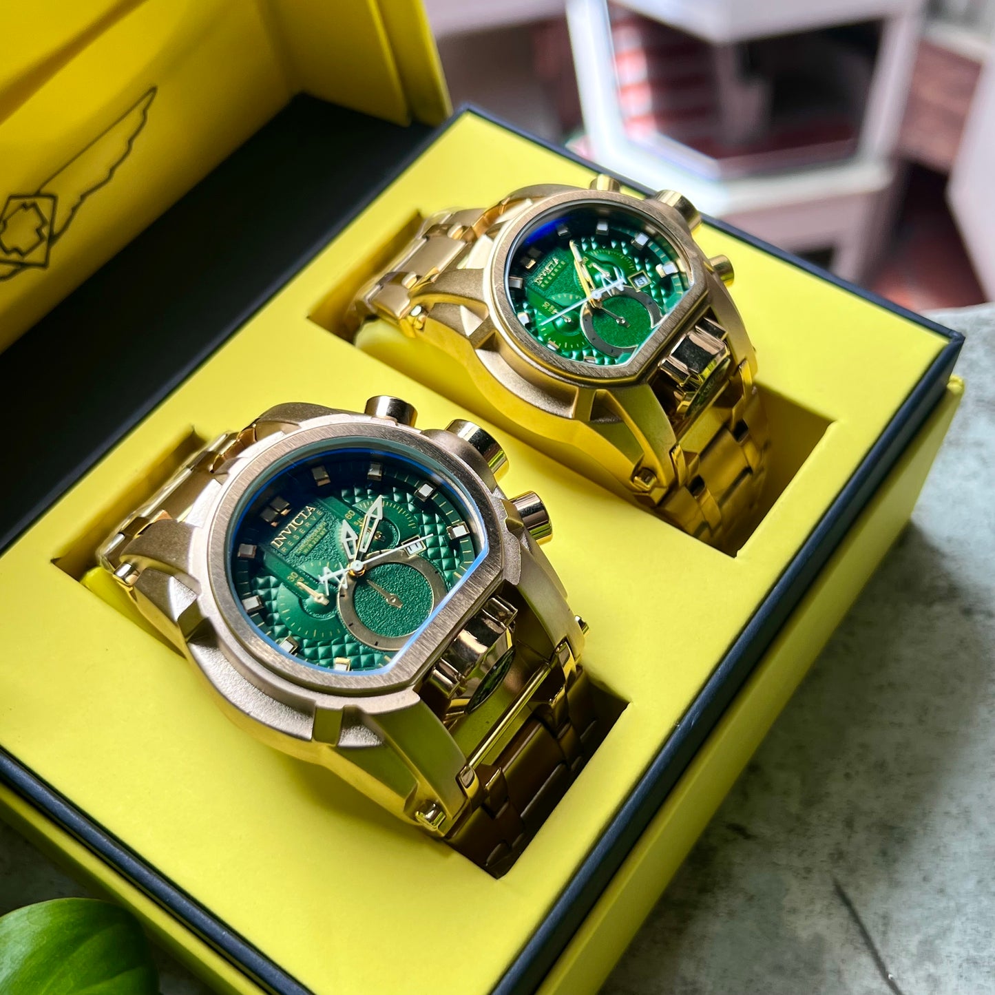 INVICTA BOLT ACERO PAREJA REF-D2V