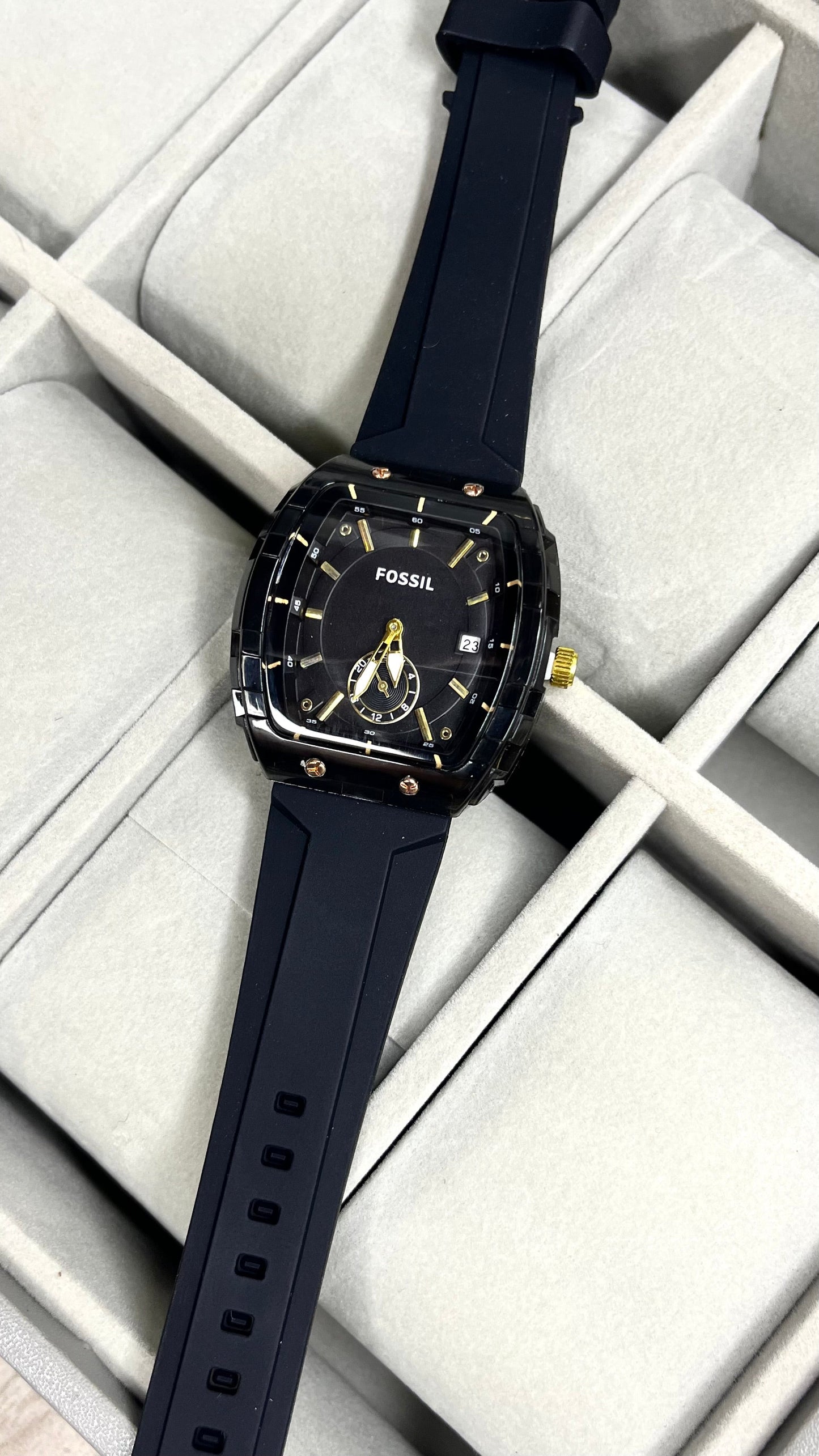 FOSSIL TRANSPARENTE UNISEX