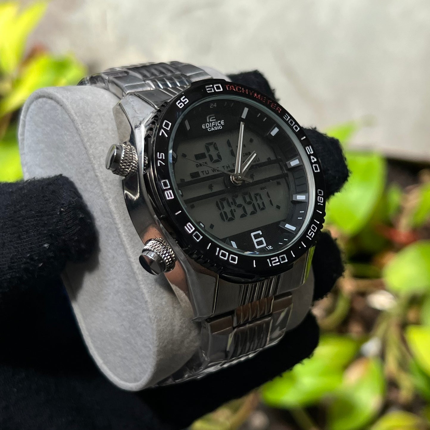CASIO EDIFICE DOBLE HORA PARA HOMBRE REF PN2