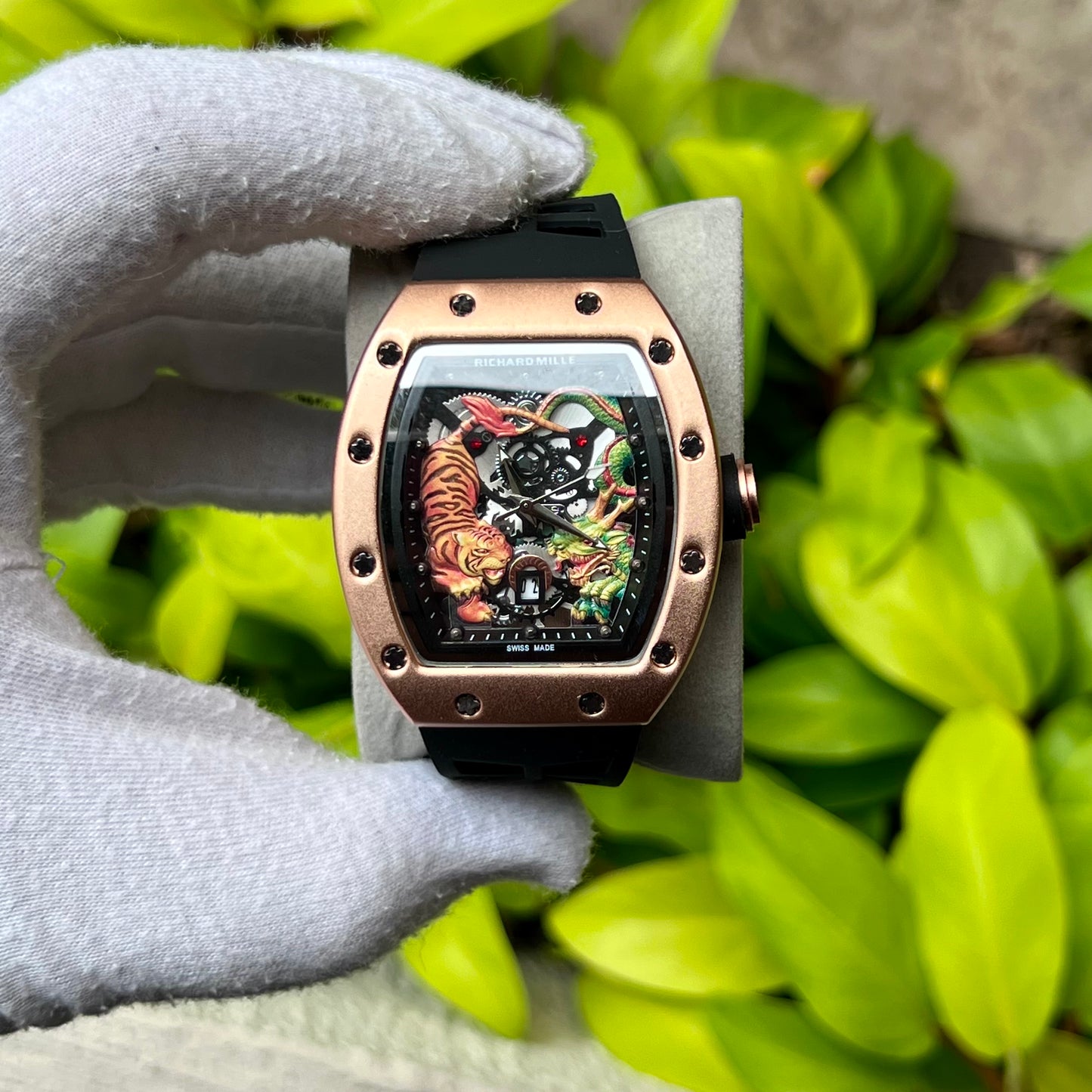 RICHARD MILLE TIGRE/DRAGON HOMBRE REF-NR