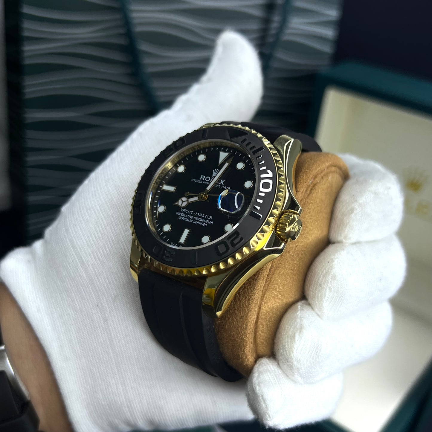 RLX YACHT MÁSTER 1.1 OYSTERFLEX AUTOMÁTICO PARA HOMBRE
