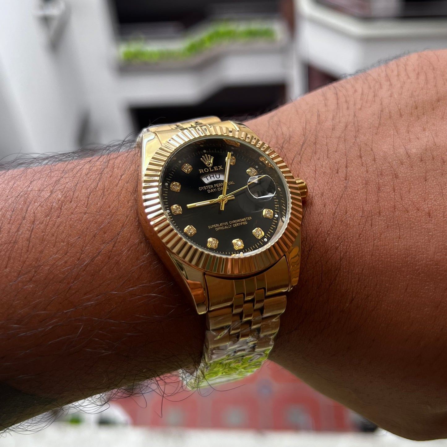 RLX OYSTER PERPETUAL PARA HOMBRE REF DAY DATE D-DN