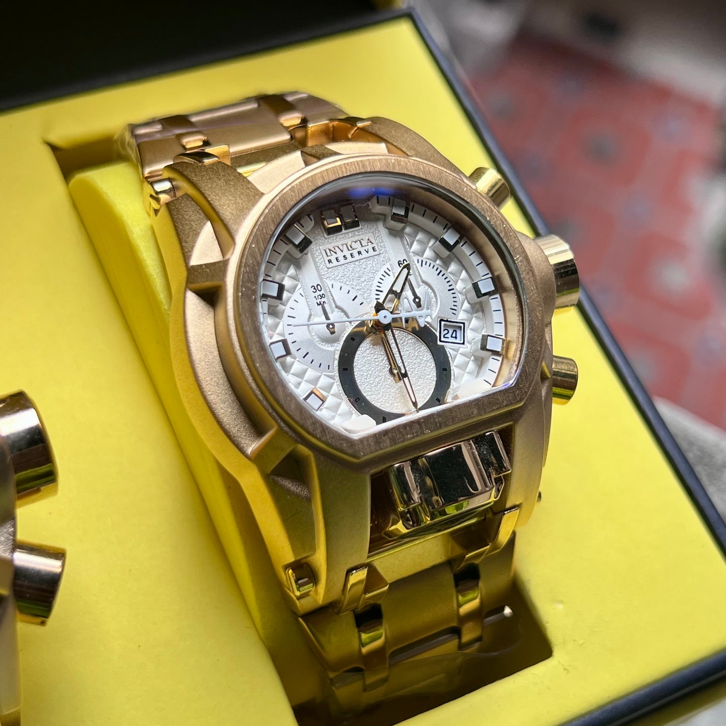 INVICTA BOLT ACERO PAREJA REF-D2B