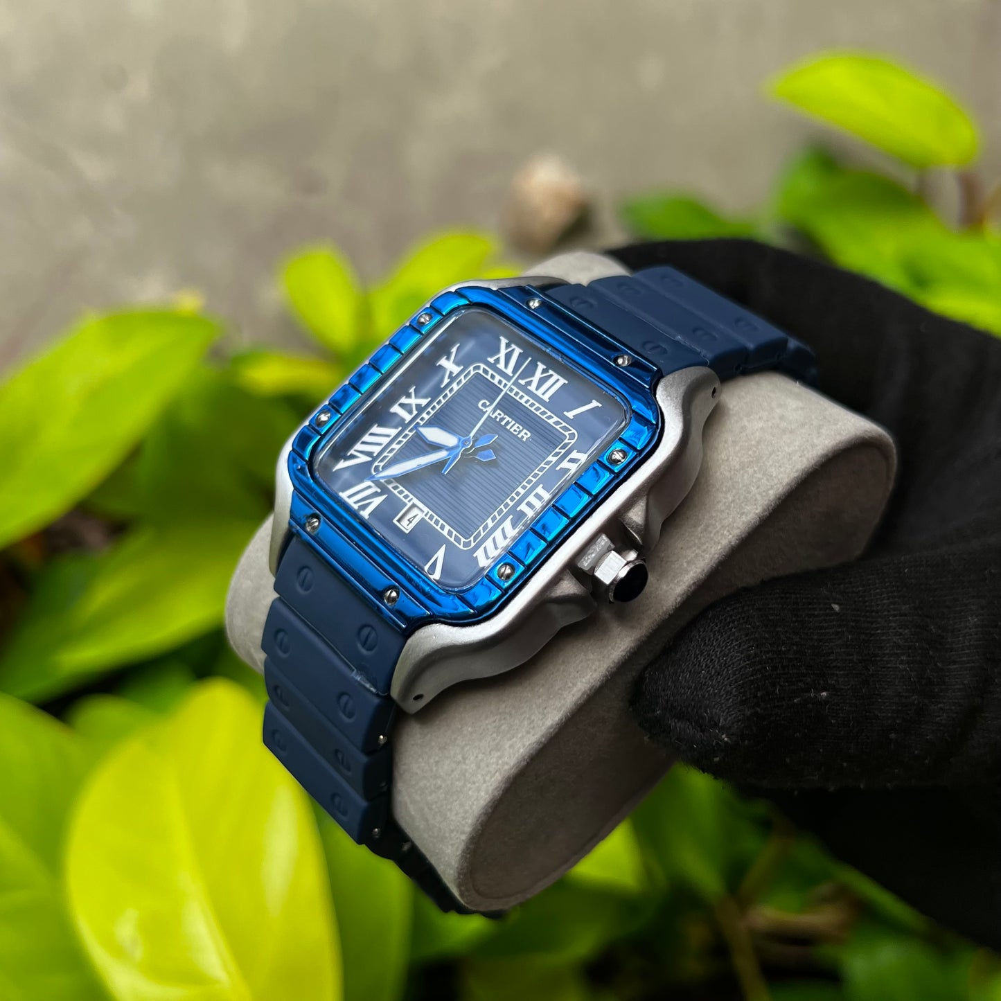 CARTIER SANTOS EN SILICONA PARA HOMBRE REF-A3