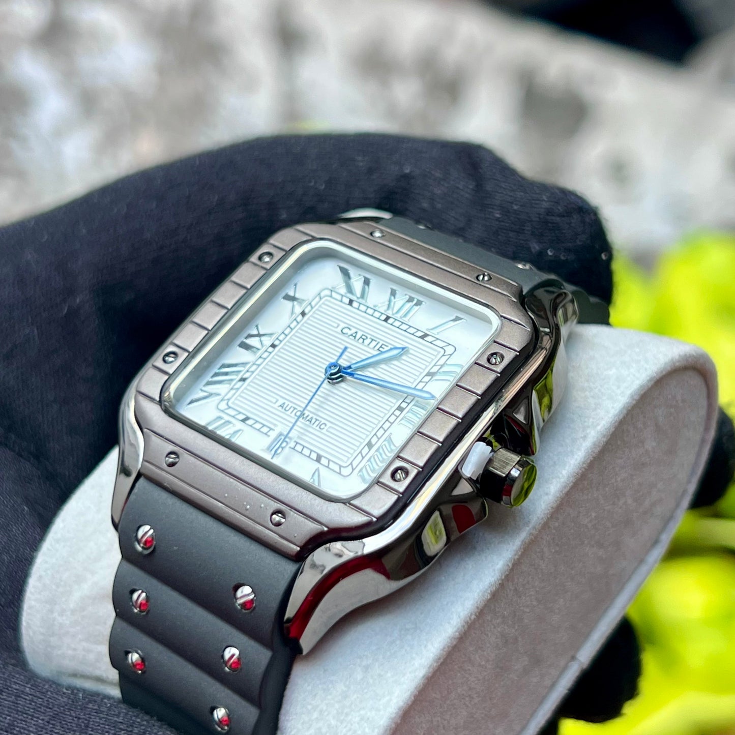 CARTIER DO´SANTOS PARA HOMBRE REF-GOMA N-NP