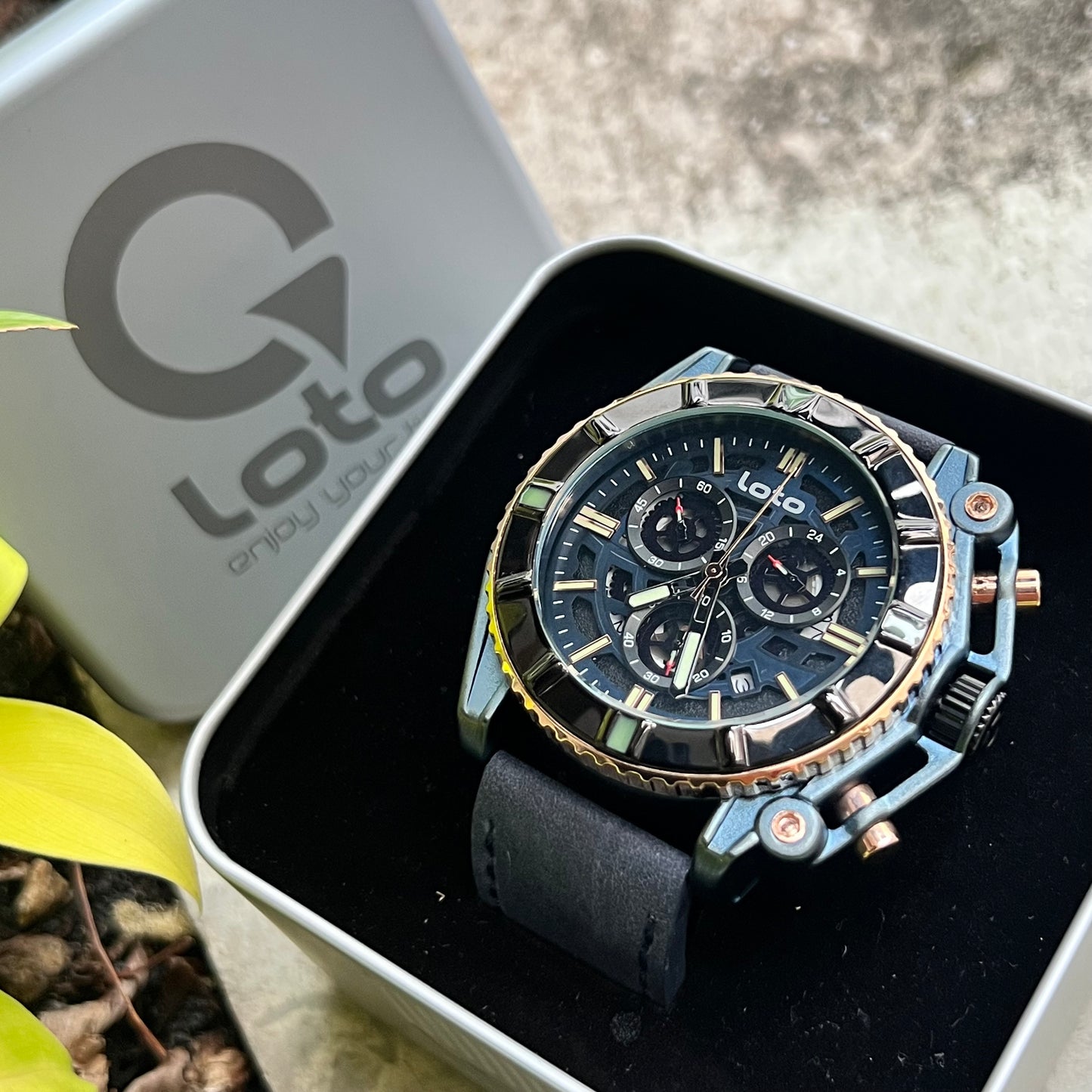 LOTO ORIGINAL PARA HOMBRE CRONÓGRAFO REF-2419 A3