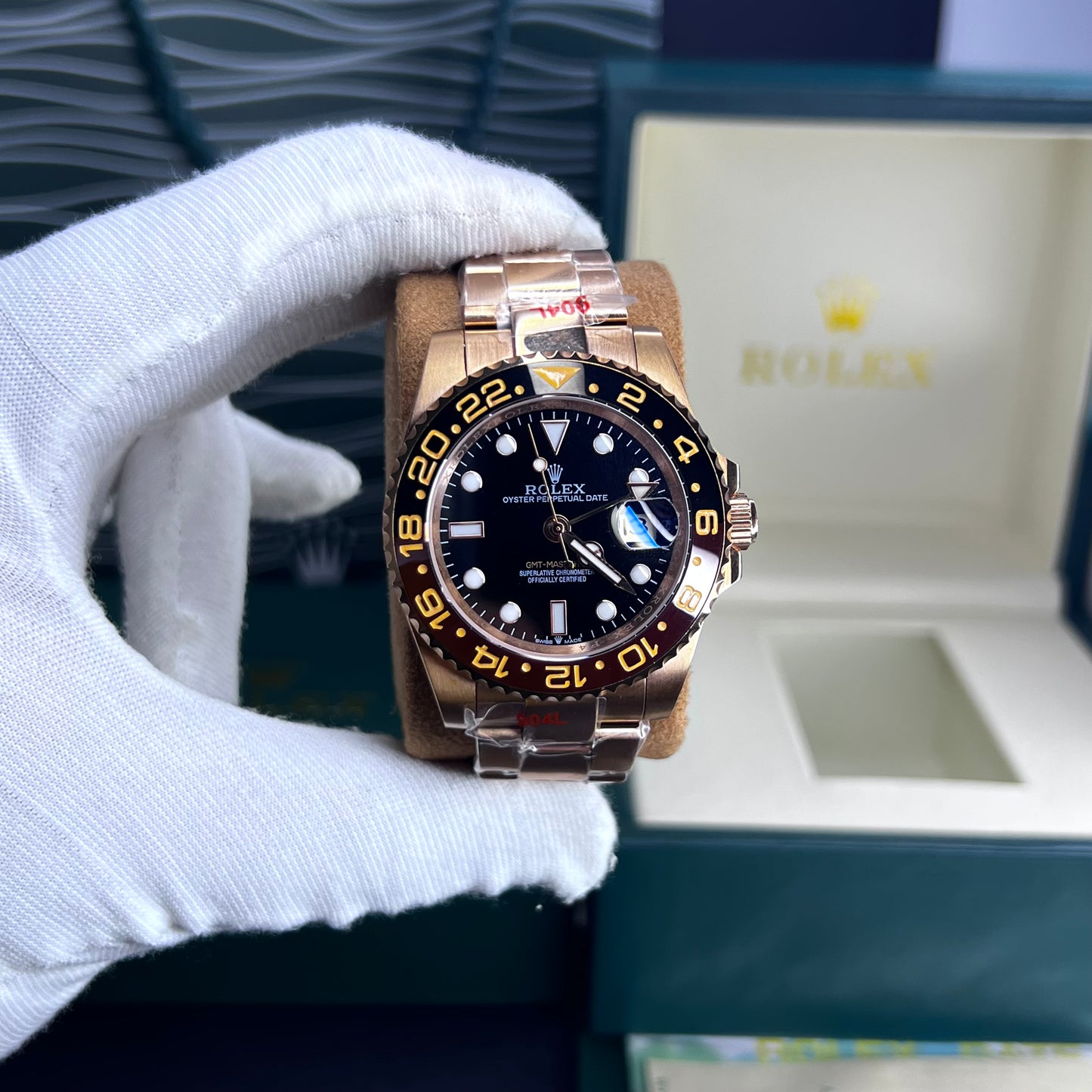 RLX GMT MÁSTER ll 1.1 AUTOMÁTICO PARA HOMBRE REF - ROOT BEER