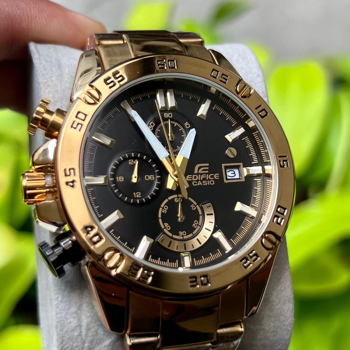 CASIO EDIFICE FUNCIONAL PARA HOMBRE REF620-D2N