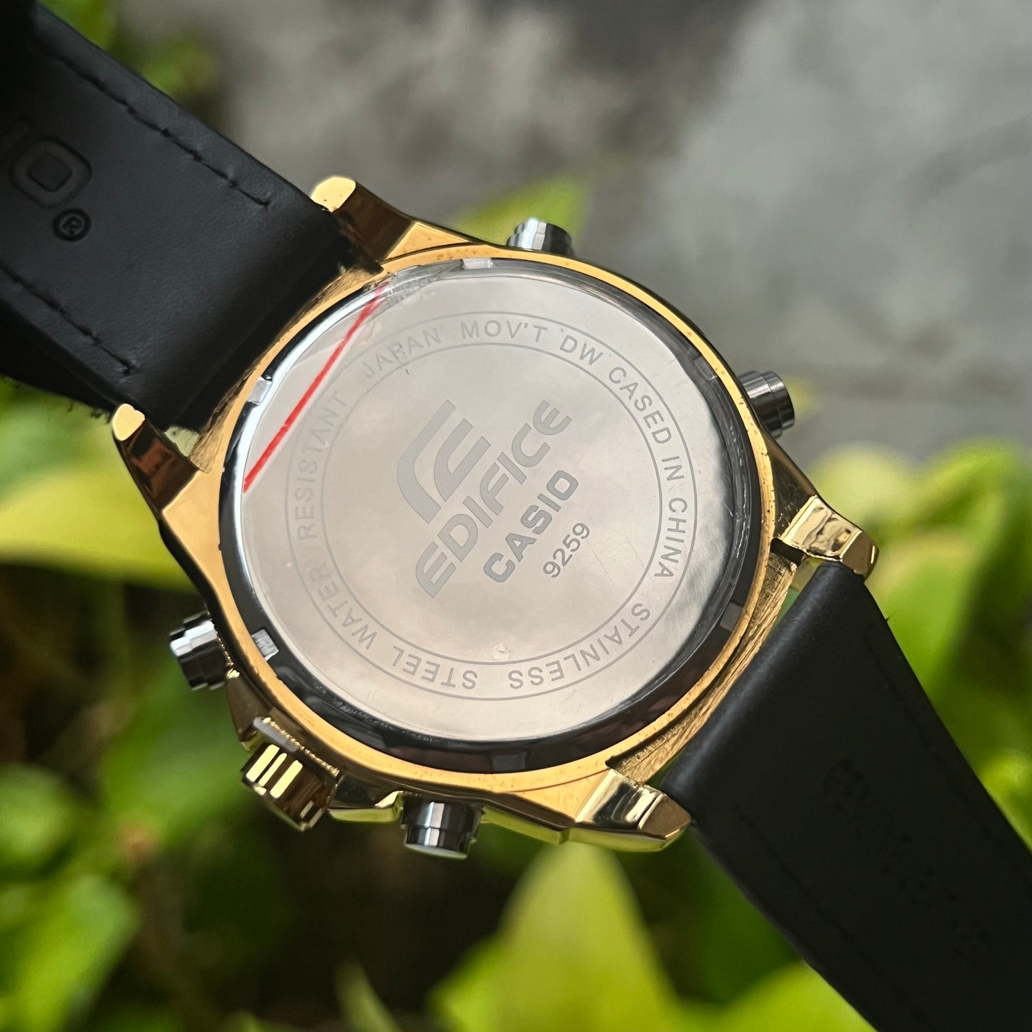 CASIO EDIFICE DOBLRE HORA PARA HOMBRE REF NDN