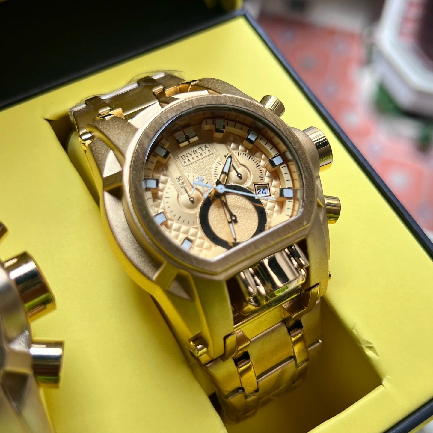 INVICTA BOLT ACERO PAREJA REF-D3
