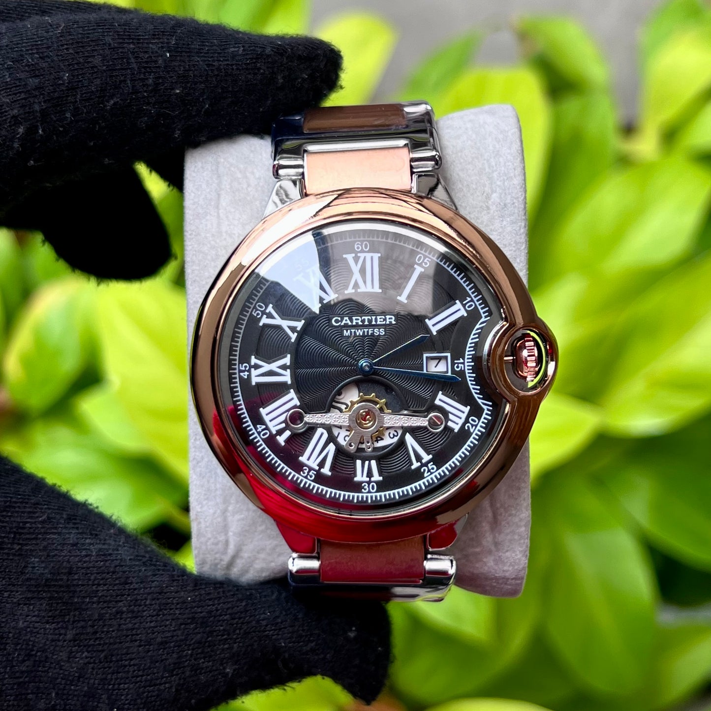 CARTIER ROMANO PARA HOMBRE REF-BRN