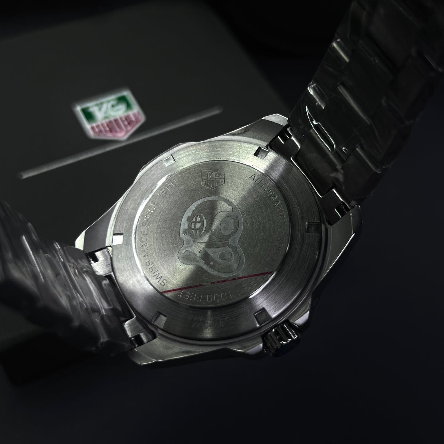 TAG HEUER AQUARACER GMT 1.1 PARA HOMBRE REF- BATMAN