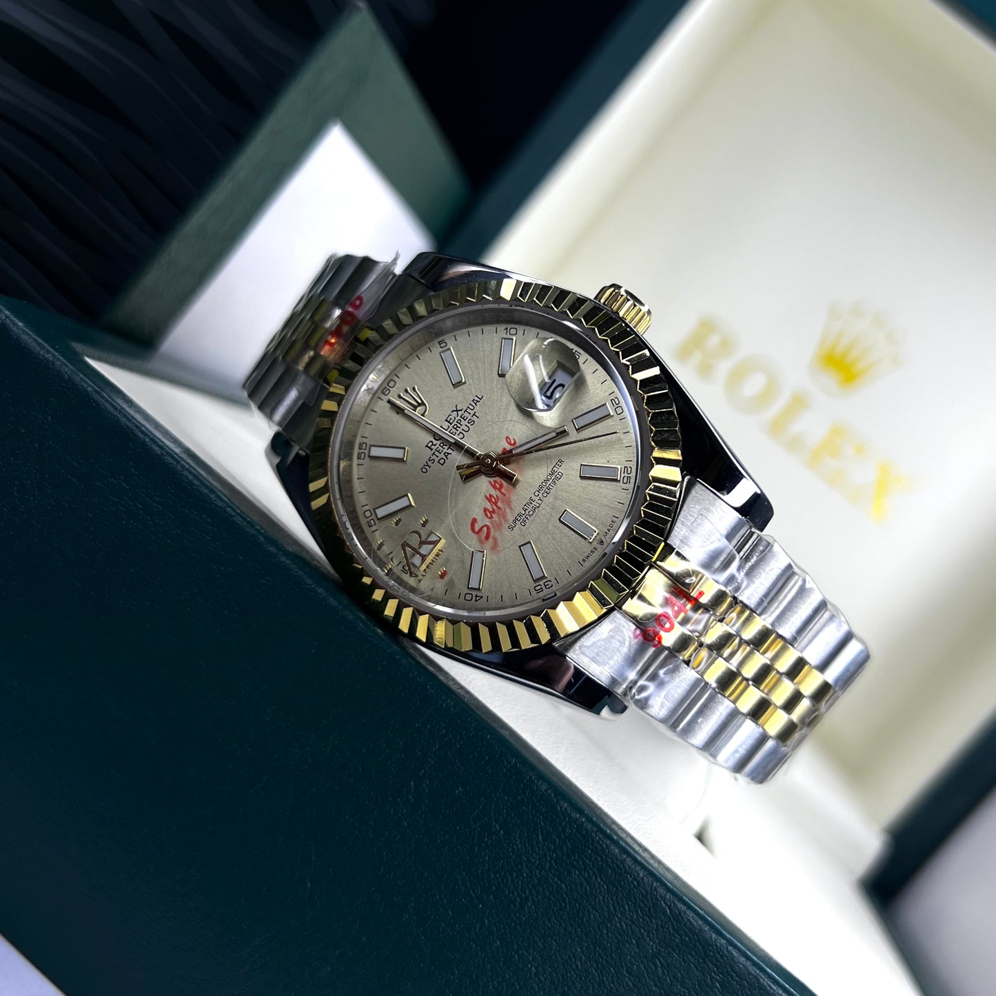 RLX DATEJUST 1.1 TWO TONE AUTOMÁTICO PARA HOMBRE