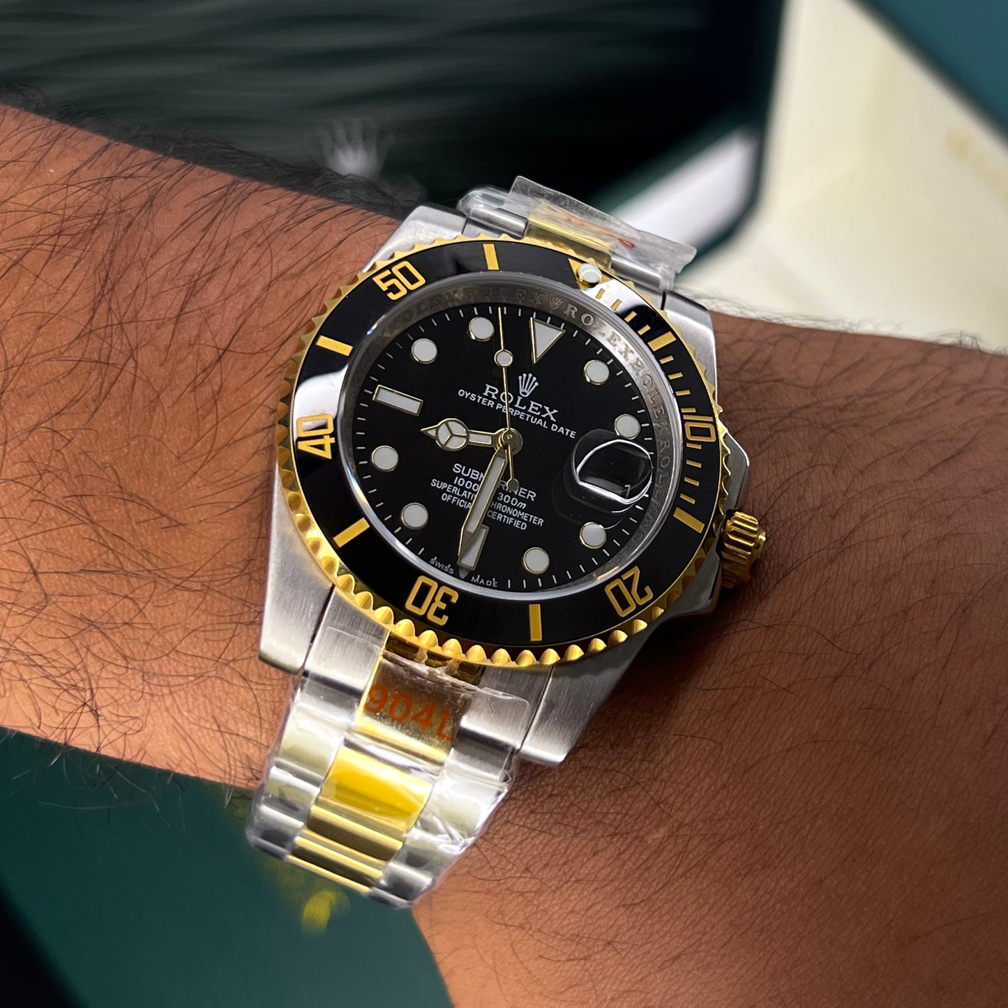 RLX SUBMARINER 1.1 TWO TONE AUTOMÁTICO PARA HOMBRE REF BN