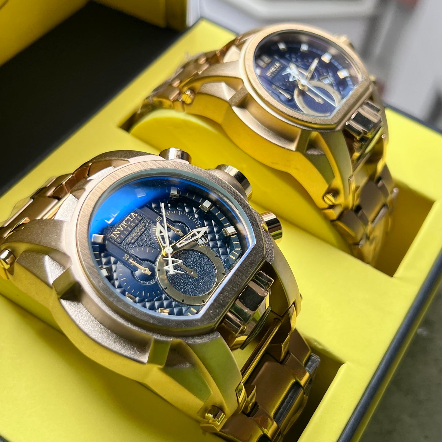 INVICTA BOLT ACERO PAREJA REF-DA