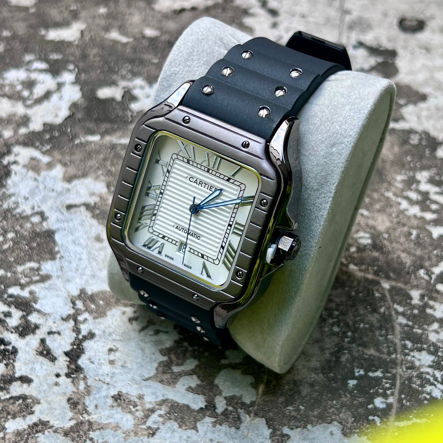 CARTIER DO´SANTOS PARA HOMBRE REF-GOMA N-NP