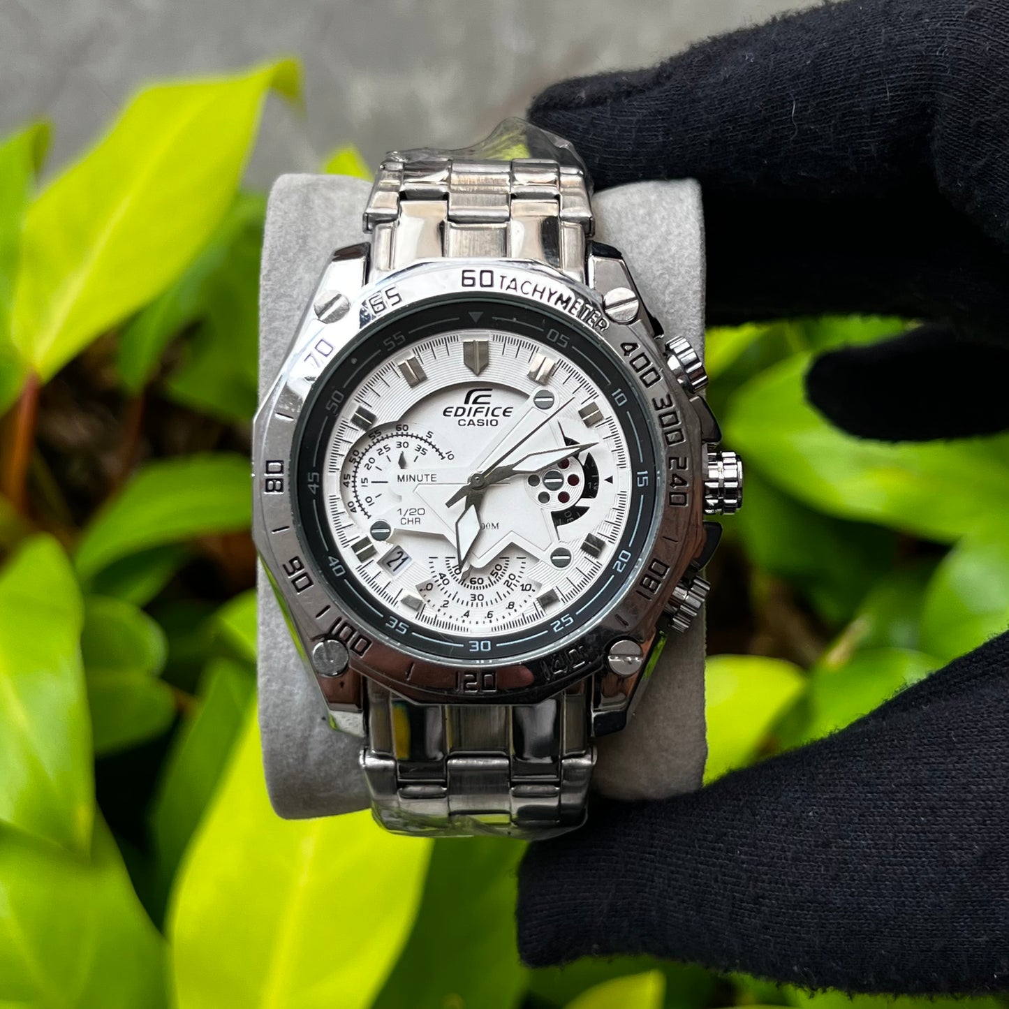 CASIO EDIFICE 550D FUNCIONAL PARA HOMBRE REF-PB