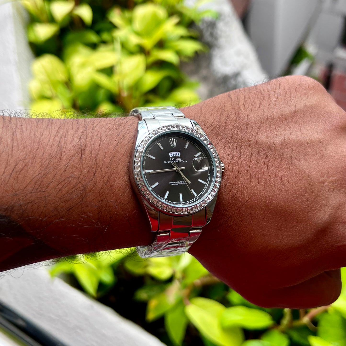 RLX PRESIDENT PERLASA PARA HOMBRE REF-PN
