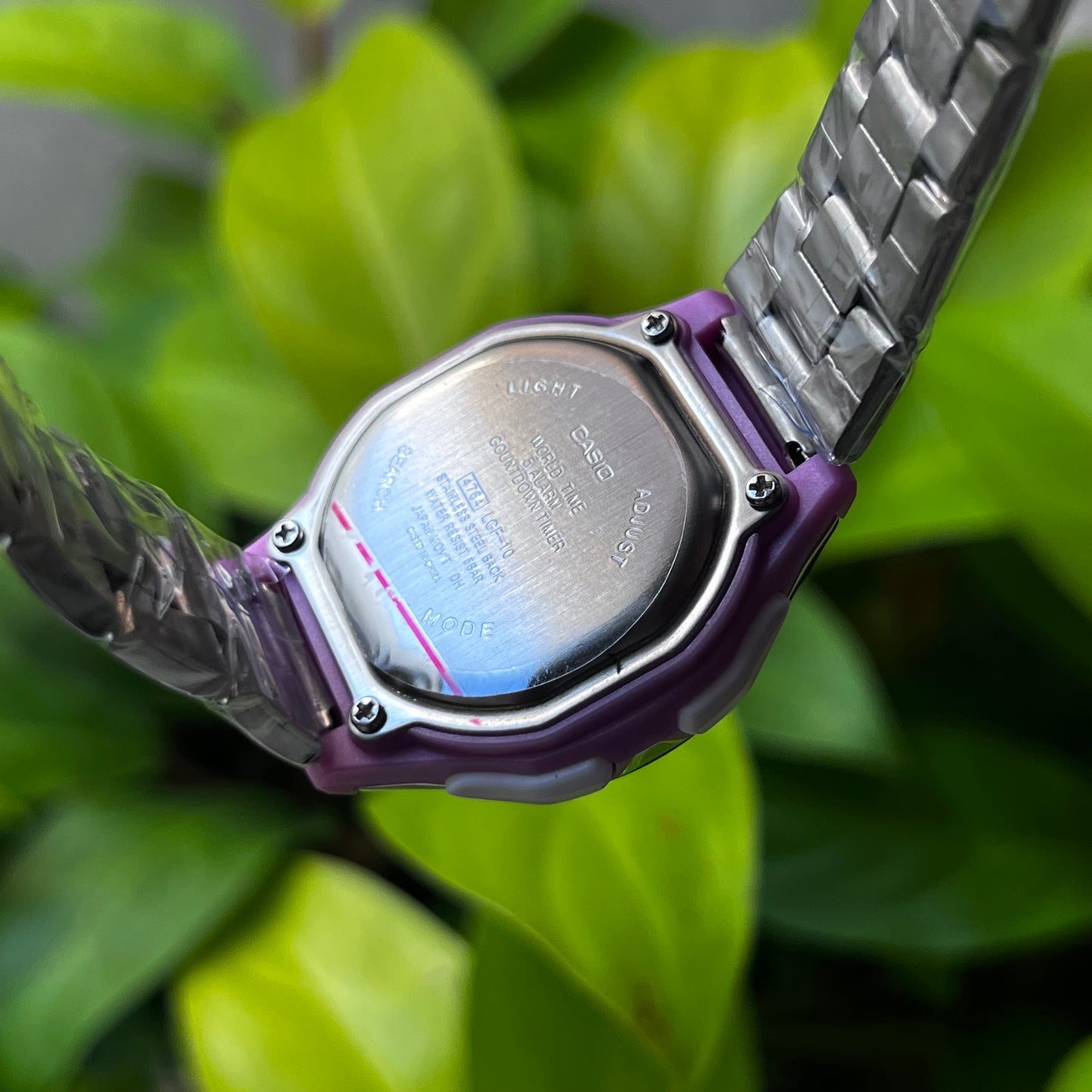 CASIO LADY-G METÁLICO PARA DAMA REF-PF