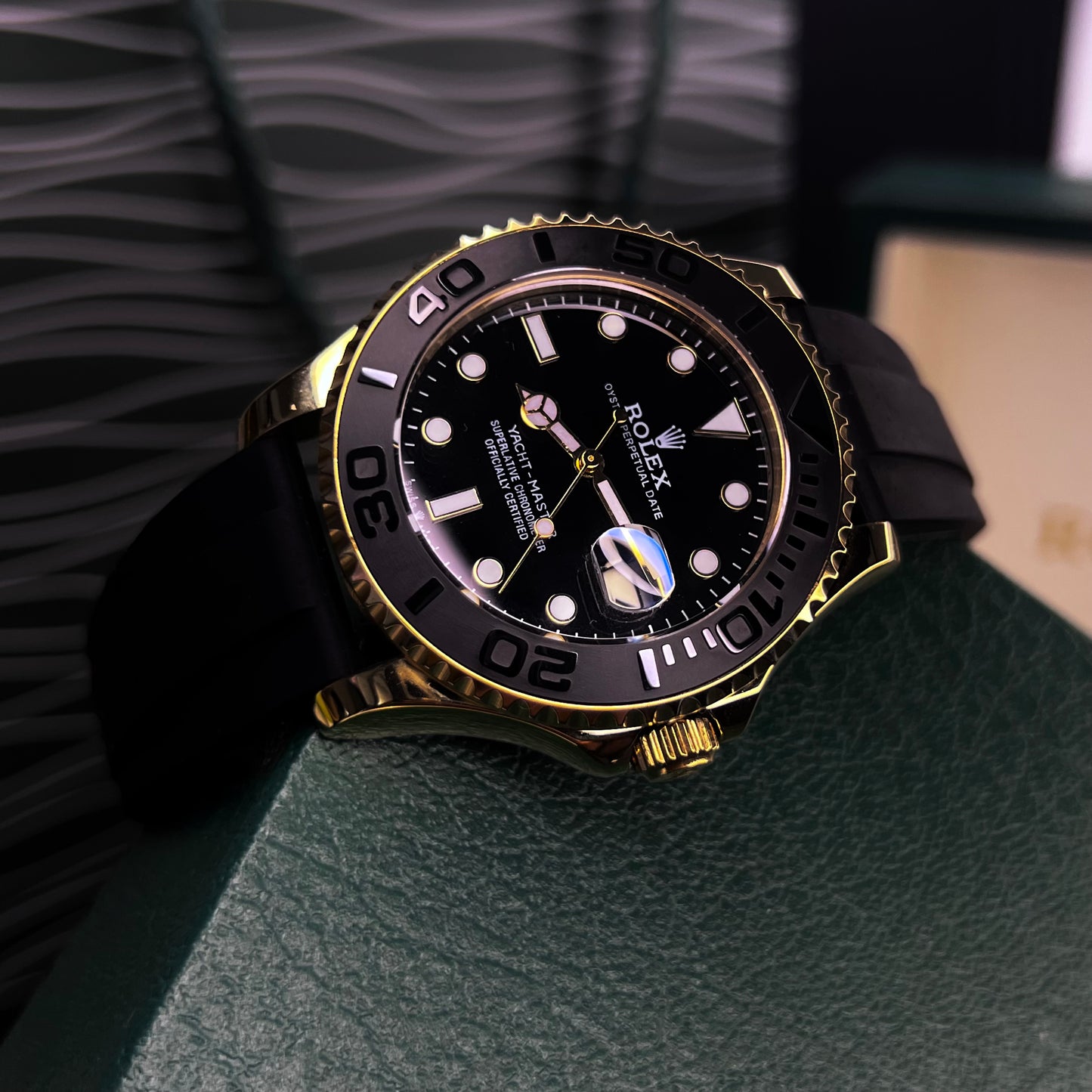RLX YACHT MÁSTER 1.1 OYSTERFLEX AUTOMÁTICO PARA HOMBRE