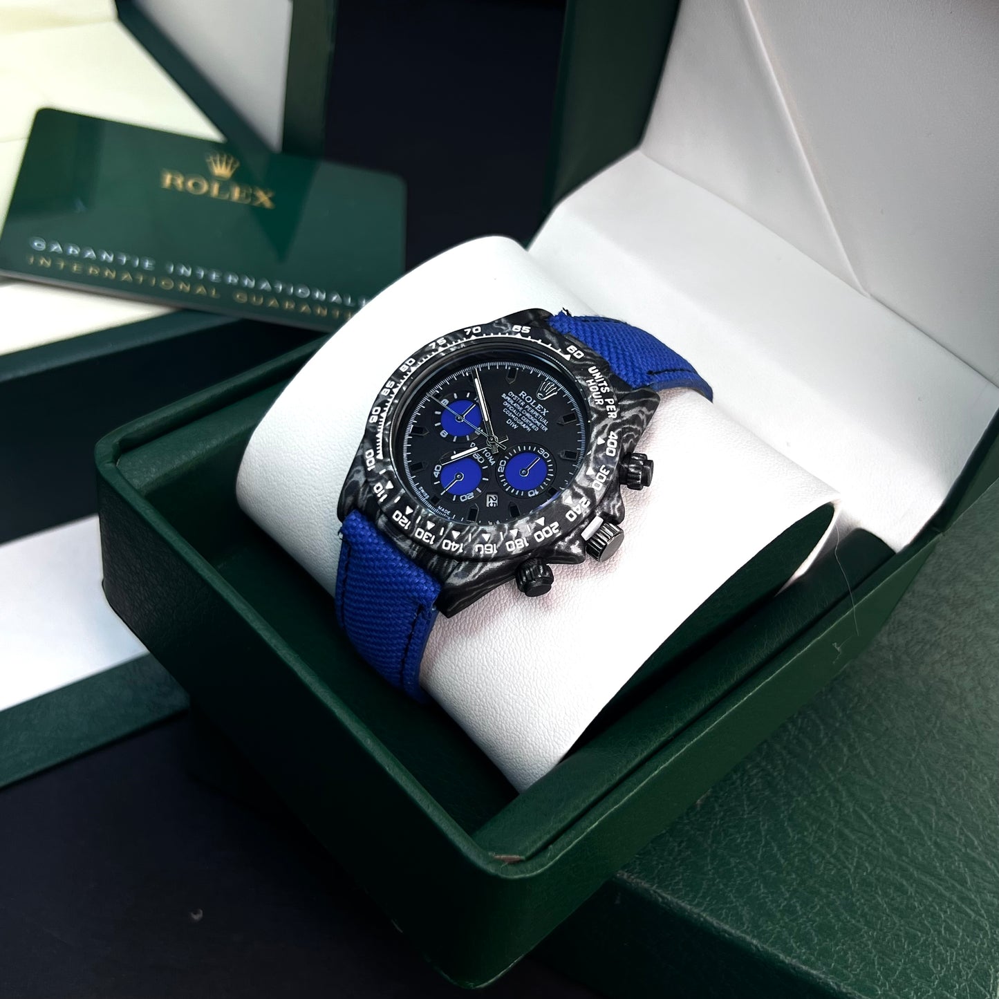 RLX DAYTONA CARBÓN DE LONA PARA HOMBRE REF-AN
