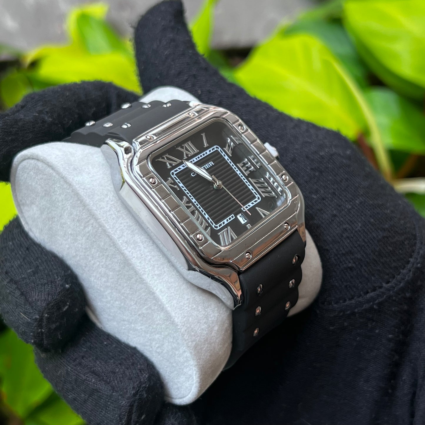 CARTIER DEPORTIVO PARA HOMBRE REF SANTOS N-PN