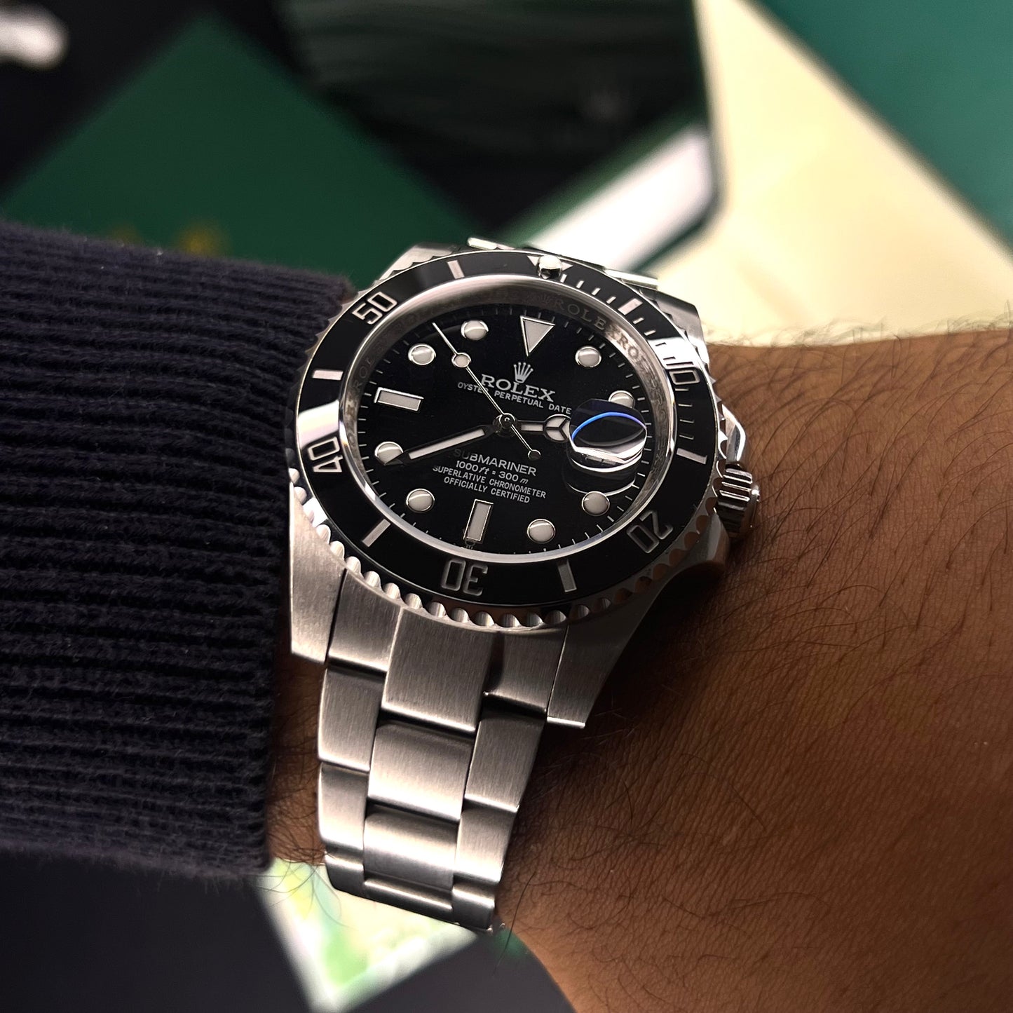 RLX SUBMARINER DATE 1.1 PARA HOMBRE REF P-N2