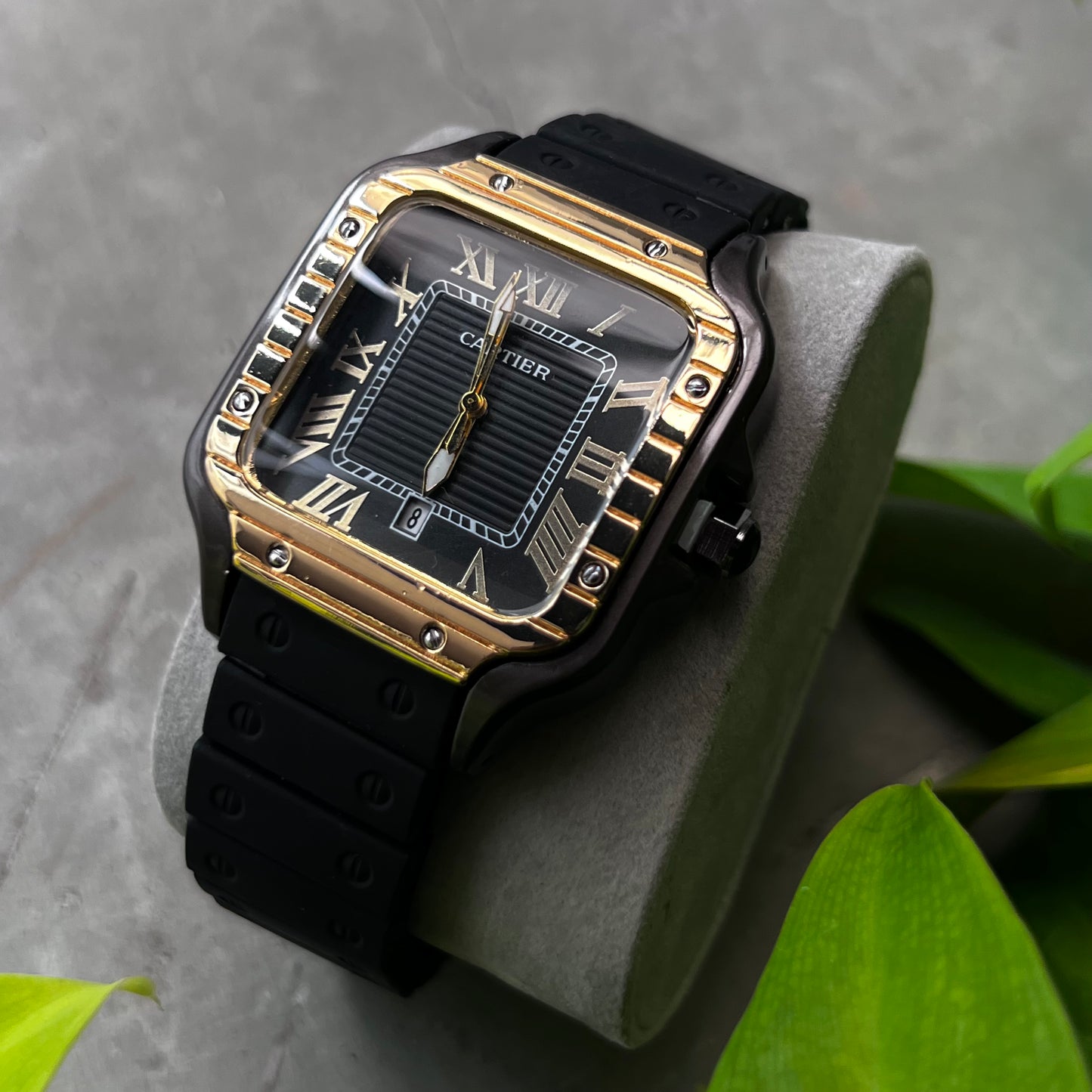 CARTIER SANTOS EN SILICONA PARA HOMBRE REF-NDN
