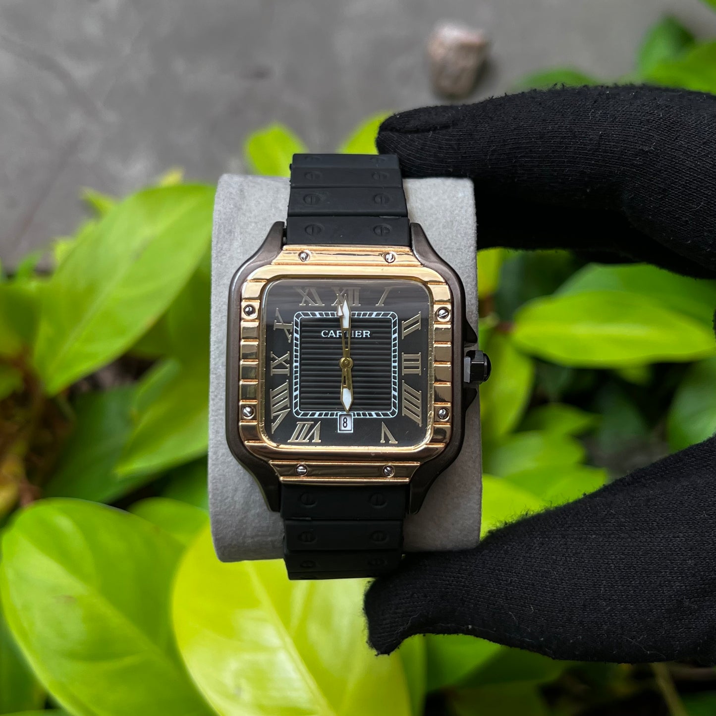 CARTIER SANTOS EN SILICONA PARA HOMBRE REF-NDN