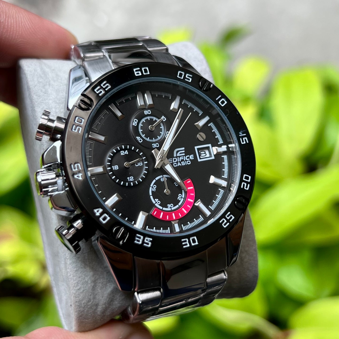 CASIO EDIFICE FUNCIONAL PARA HOMBRE REF620-PN