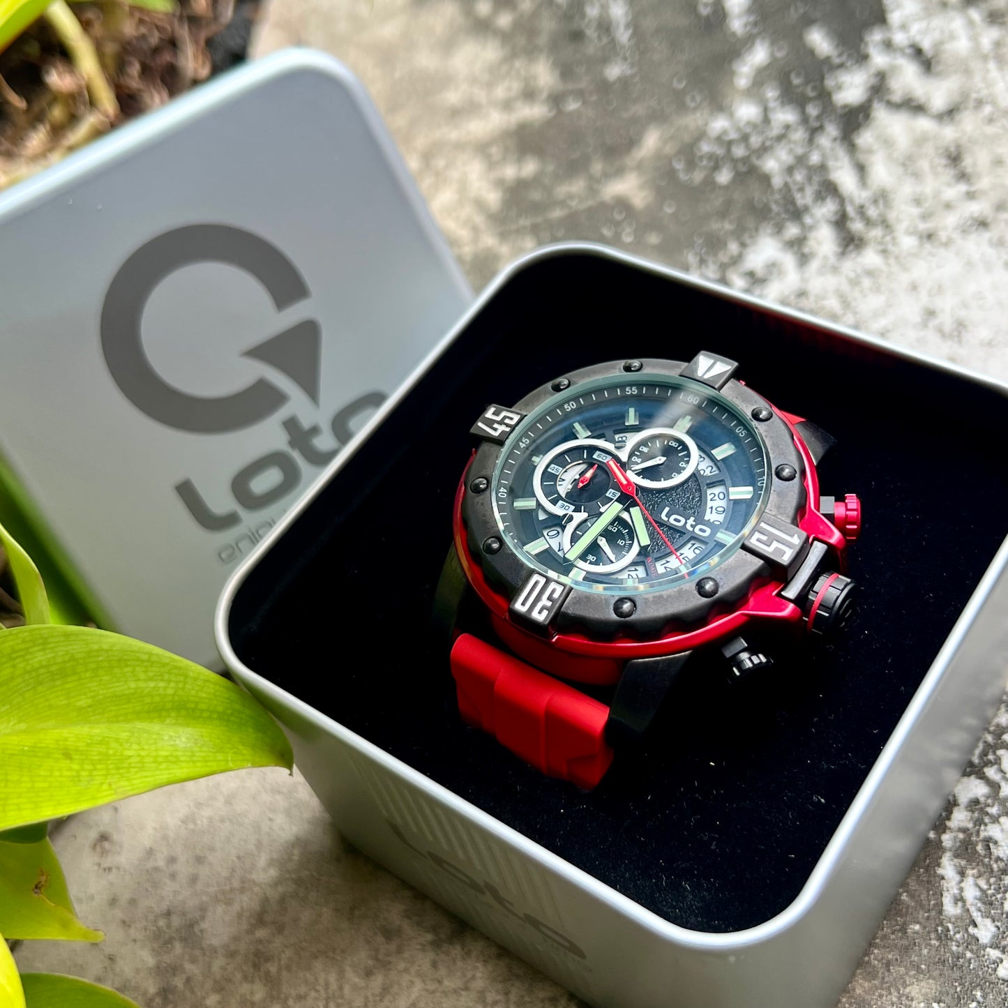 LOTO ORIGINAL PARA HOMBRE CRONÓGRAFO REF-2416 RN