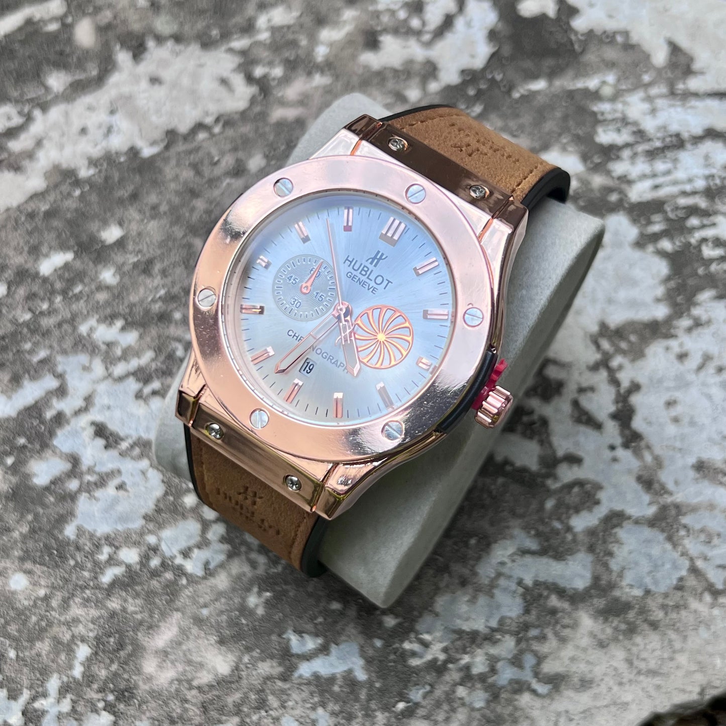 HUBLOT GENEVE CUERO PARA HOMBRE REF-MRB