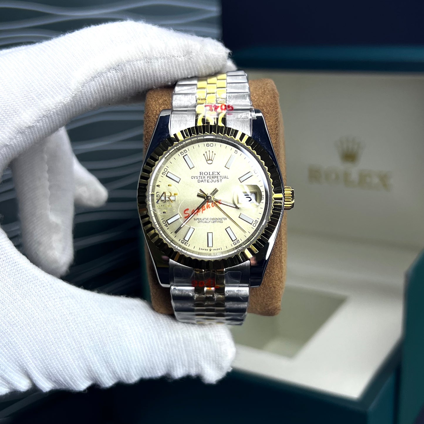 RLX DATEJUST 1.1 TWO TONE AUTOMÁTICO PARA HOMBRE