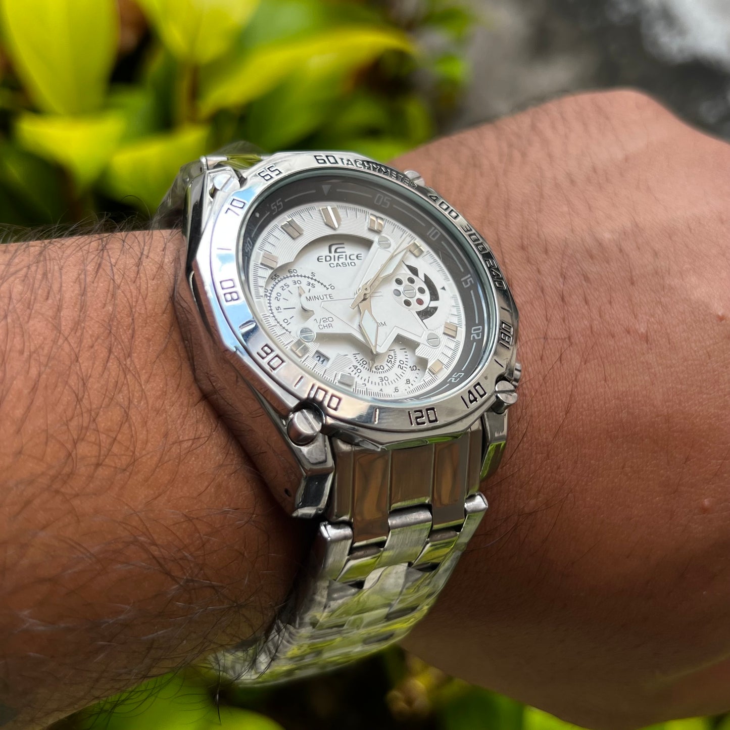 CASIO EDIFICE 550D FUNCIONAL PARA HOMBRE REF-PB