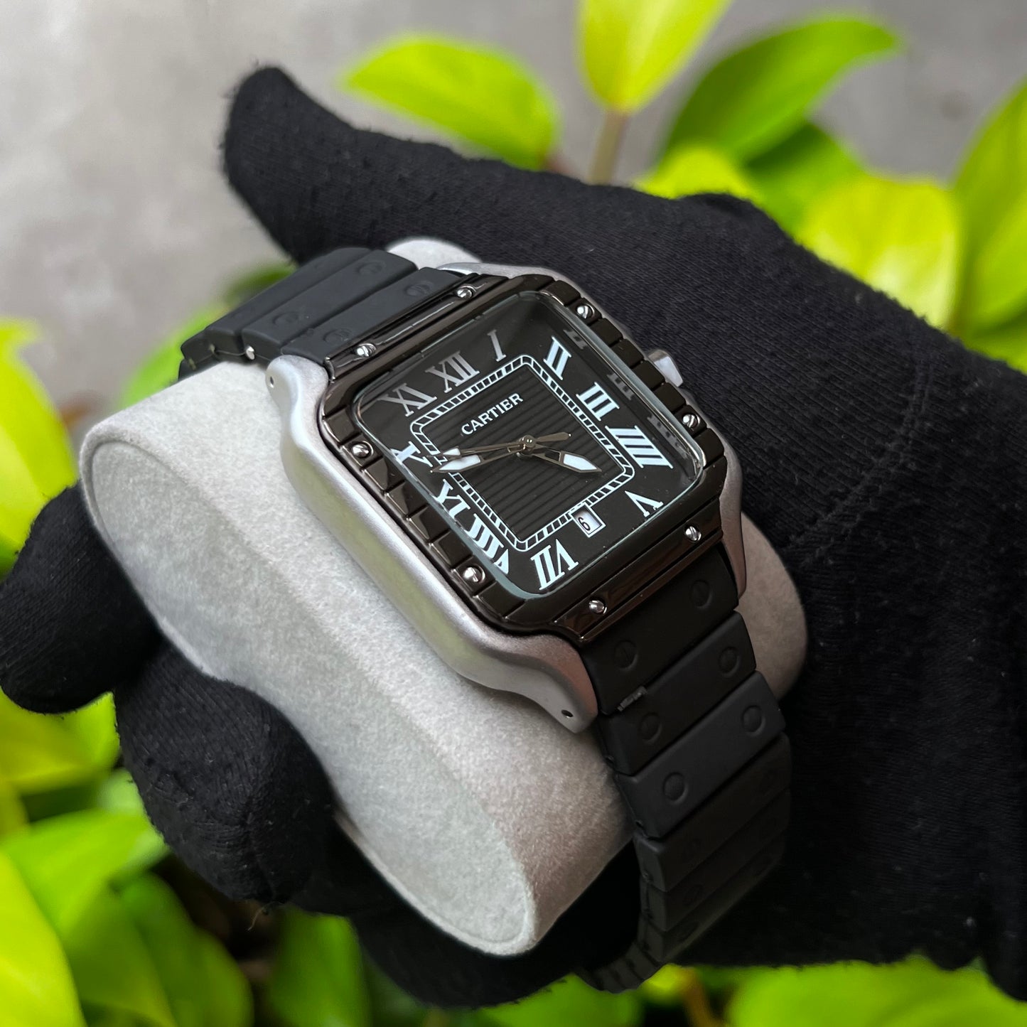 CARTIER SANTOS EN SILICONA PARA HOMBRE REF-NBN