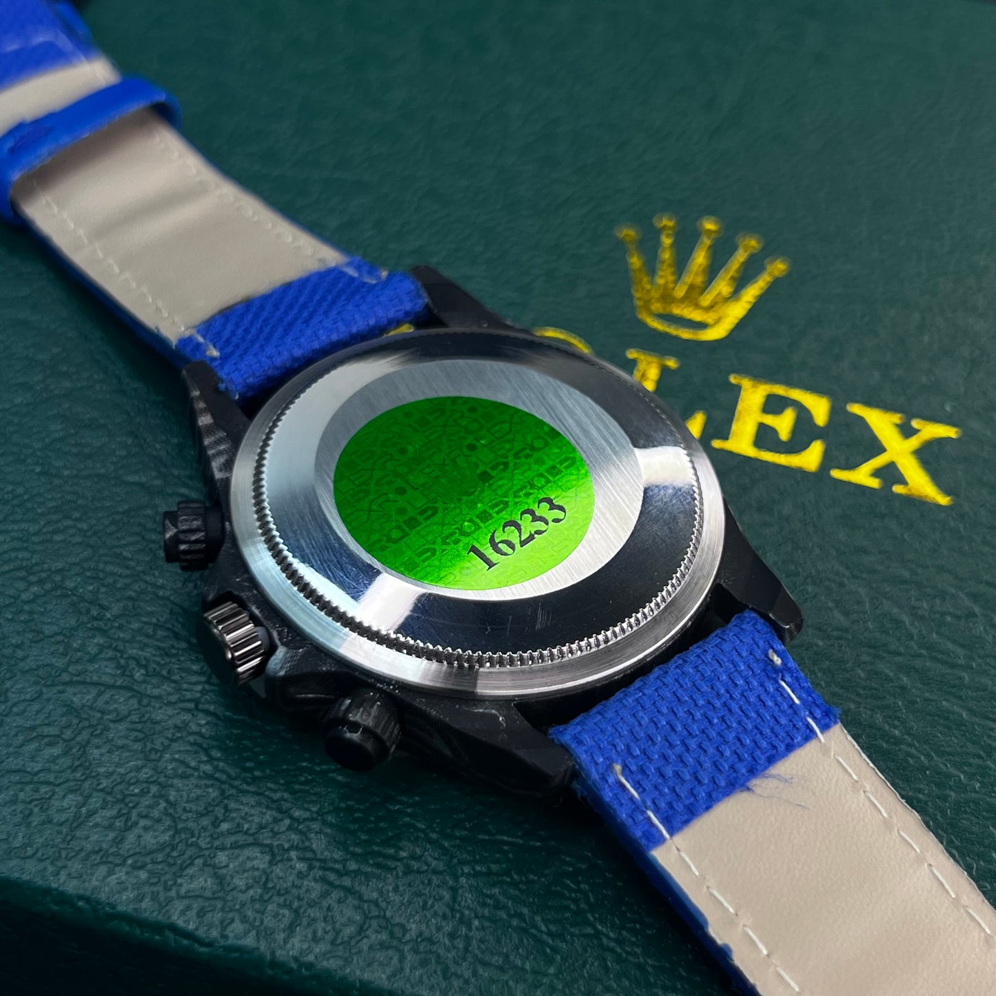 RLX DAYTONA CARBÓN DE LONA PARA HOMBRE REF-AN