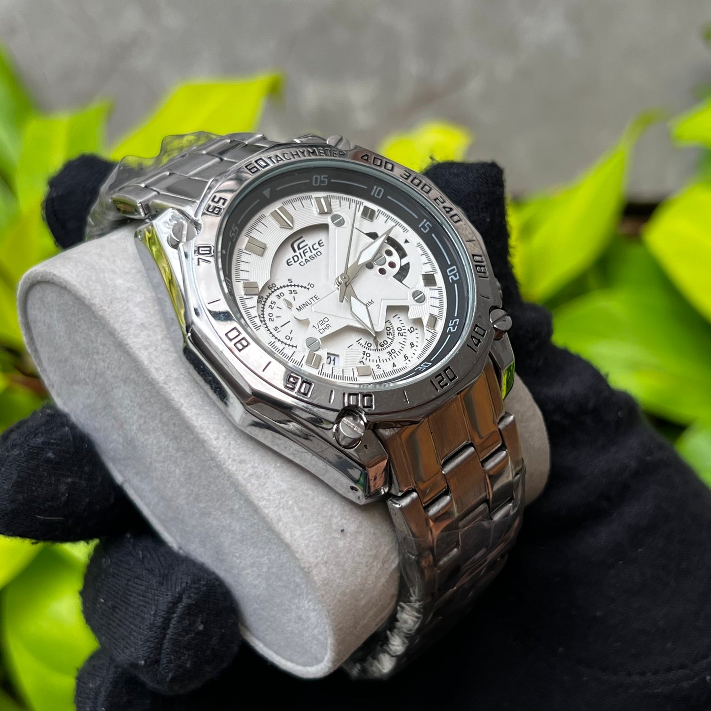 CASIO EDIFICE 550D FUNCIONAL PARA HOMBRE REF-PB