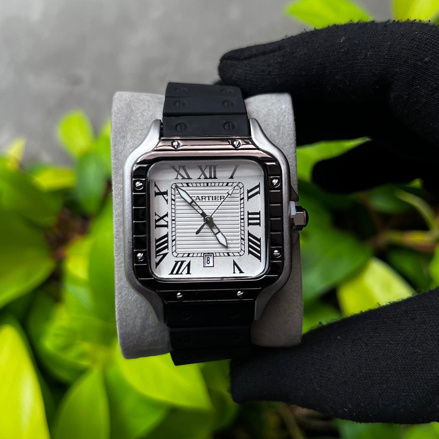 CARTIER SANTOS EN SILICONA PARA HOMBRE REF-NBN